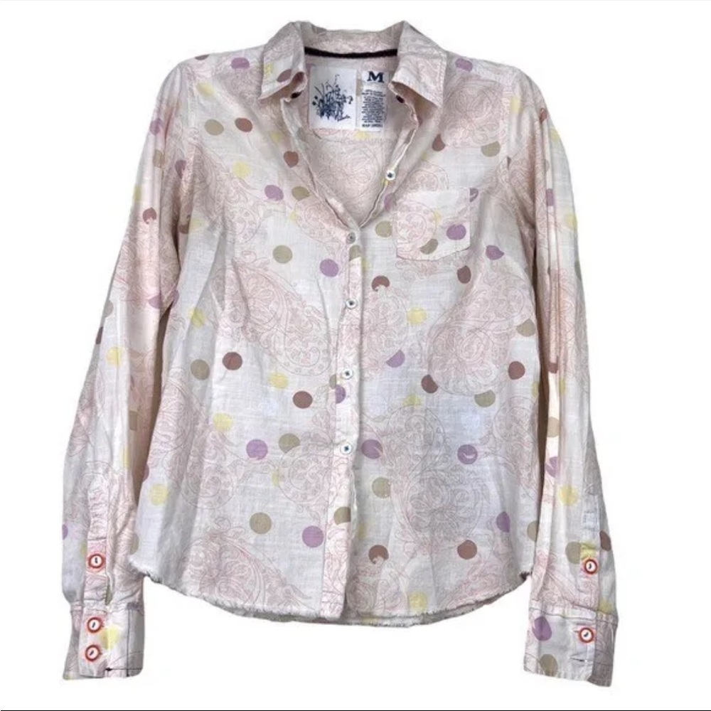 Trovata Floral Polka Dot blouse